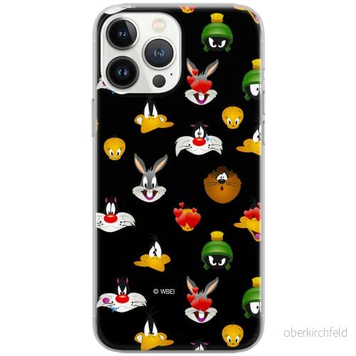 ERT GROUP mobiltelefonfodral för Huawei P30 originalt och officiellt licensierat Looney Tunes mönster 007 Vit optimalt anpassad till formen på mobiltelefonen, fodral tillverkad av TPU plast 5903040889138