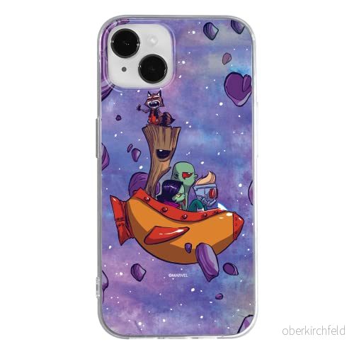 ERT GROUP mobiltelefonfodral för Apple Iphone 14 originalt och officiellt licensierat Marvel mönster Guardians of the Galaxy 010 anpassad till formen på mobiltelefonen, fodral tillverkad av TPU plast 5905131888976