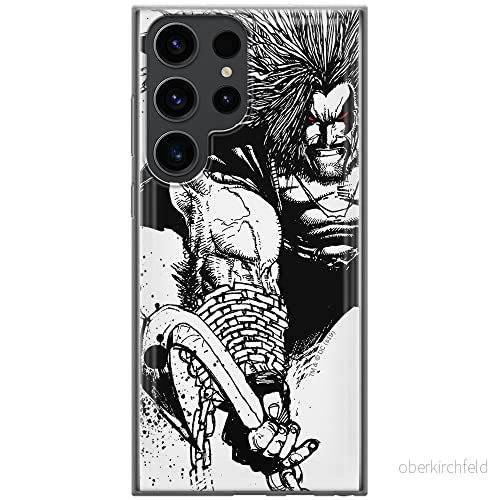ERT GROUP mobiltelefonfodral för Samsung S23 ULTRA originalt och officiellt licensierat DC mönster Lobo 004 optimalt anpassad till formen på mobiltelefonen, fodral tillverkad av TPU plast 5905511456504
