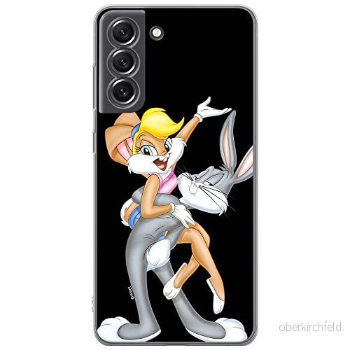 ERT GROUP mobiltelefonfodral för Samsung S21 FE originalt och officiellt licensierat Looney Tunes mönster Lola i Bugs 001 anpassad till formen på mobiltelefonen, fodral tillverkad av TPU plast 5904805508479