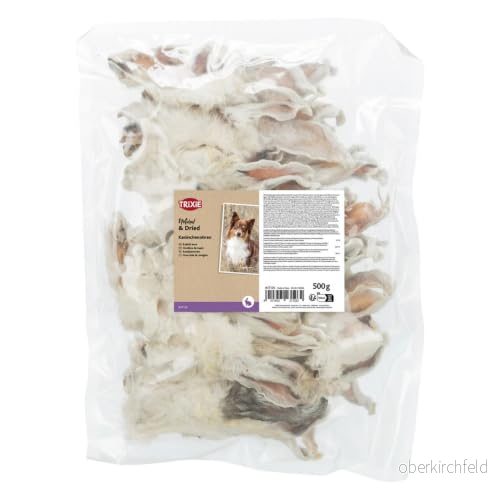 Trixie Dog Treats Rabbit Ears 500g 4011905271262 Trixie Dog Treats Rabbit Ears 500g 4011905271262