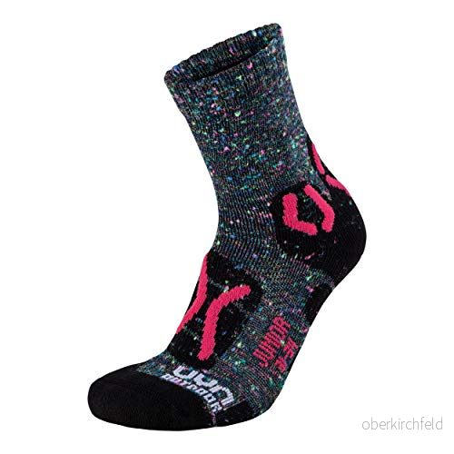UYN EXPLORER JUNIORS utomhusstrumpor Grey Multicolor/Pink 31W / 34L 8054216262815