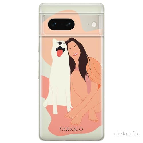 ERT GROUP mobiltelefonfodral för Google PIXEL 7 originalt och officiellt licensierat Babaco mönster Dogs 005 optimalt anpassad till formen på mobiltelefonen, gedeeltelijk transparant 5905795149543