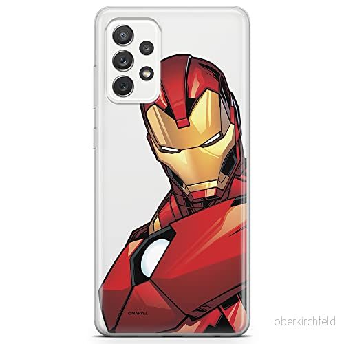 ERT GROUP mobiltelefonfodral för Samsung A72 5G originalt och officiellt licensierat Marvel mönster Iron Man 005 optimalt anpassad till formen på mobiltelefonen, gedeeltelijk transparant 5903040082041