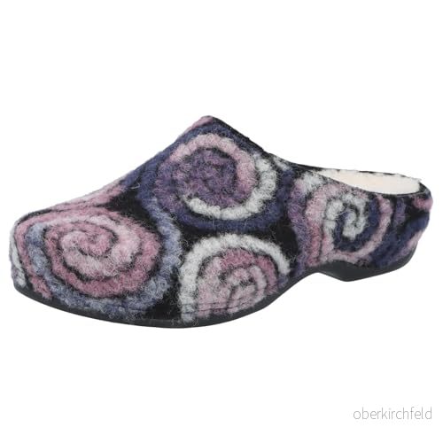 Berkemann Damer Fabia tofflor, lila/aubergine, 40 2/3 EU 4049261837785