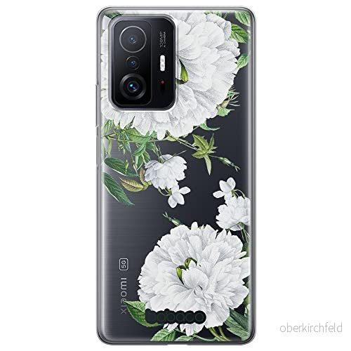 ERT GROUP mobiltelefonfodral för Xiaomi 11T 5G / PRO originalt och officiellt licensierat Babaco mönster Flowers 047 optimalt anpassad till formen på mobiltelefonen, gedeeltelijk transparant 5905131334060
