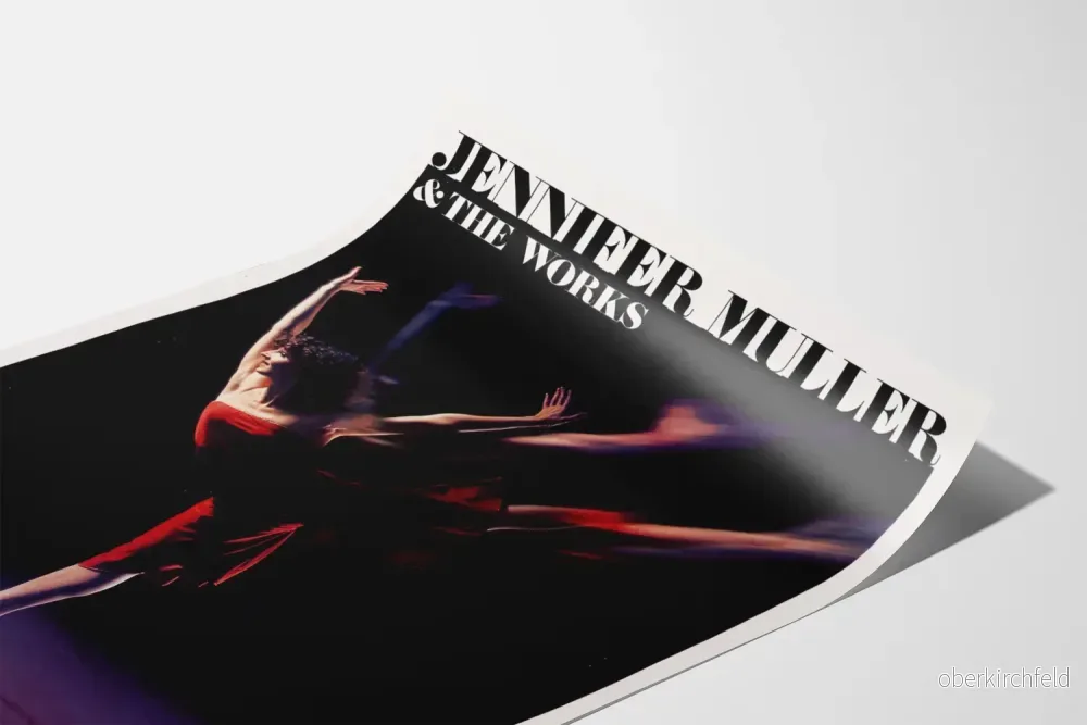 Modernt dansposter Jennifer Muller & The Works - Bild 3
