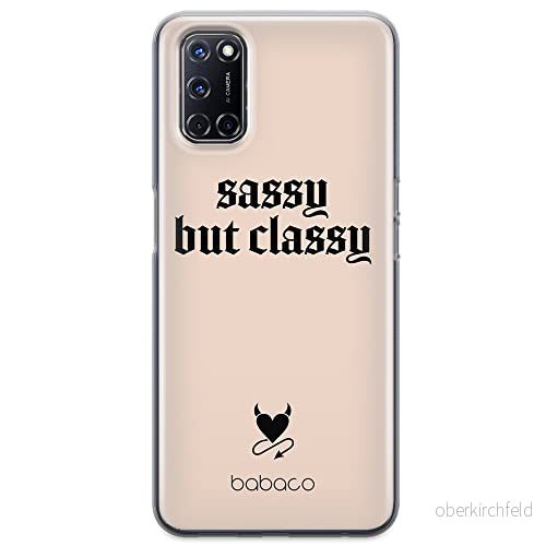 ERT GROUP mobiltelefonfodral för Oppo A92/ A72/ A52 originalt och officiellt licensierat Babaco mönster Sassy but classy 001 anpassad till formen på mobiltelefonen, fodral tillverkad av TPU plast 5903932884005