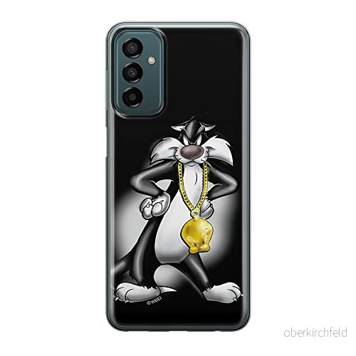 ERT GROUP mobiltelefonfodral för Samsung M13 4G/M23 5G/F23 originalt och officiellt licensierat Looney Tunes mönster Sylwester 002, fodral tillverkad av TPU plast 5905511375515