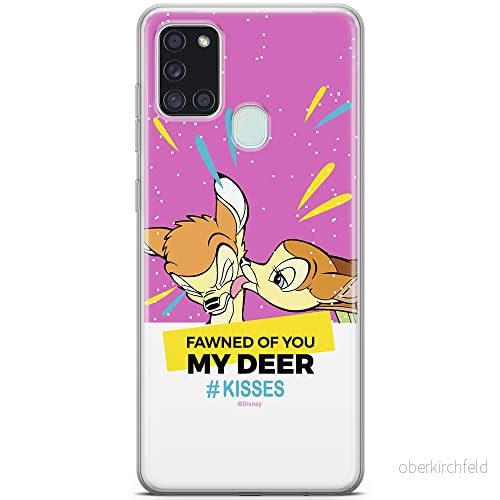 ERT GROUP mobiltelefonfodral för Samsung A21s originalt och officiellt licensierat Disney mönster Bambi 012 optimalt anpassad till formen på mobiltelefonen, fodral tillverkad av TPU plast 5903040255483