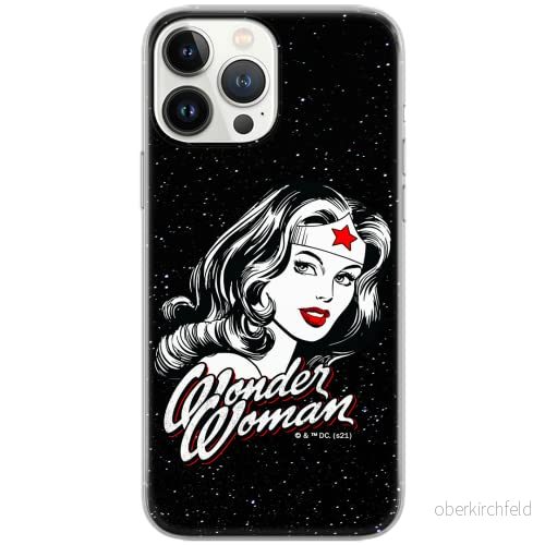 ERT GROUP mobiltelefonfodral för Apple Iphone 11 PRO originalt och officiellt licensierat DC mönster Wonder Woman 023 Vit anpassad till formen på mobiltelefonen, fodral tillverkad av TPU plast 5903932928136