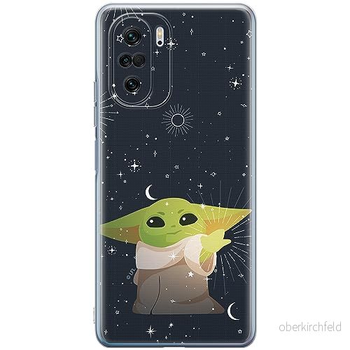 ERT GROUP mobiltelefonfodral för Xiaomi MI 11i/ REDMI K40/K40 PRO/POCO F3/ F3 PRO originalt och officiellt licensierat Star Wars mönster Baby Yoda 024, fodral tillverkad av TPU plast 5905511885854