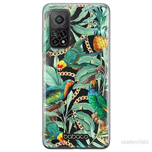 ERT GROUP mobiltelefonfodral för Huawei P30 originalt och officiellt licensierat Babaco mönster Flowers 058 Vit optimalt anpassad till formen på mobiltelefonen, gedeeltelijk transparant 5905131369840