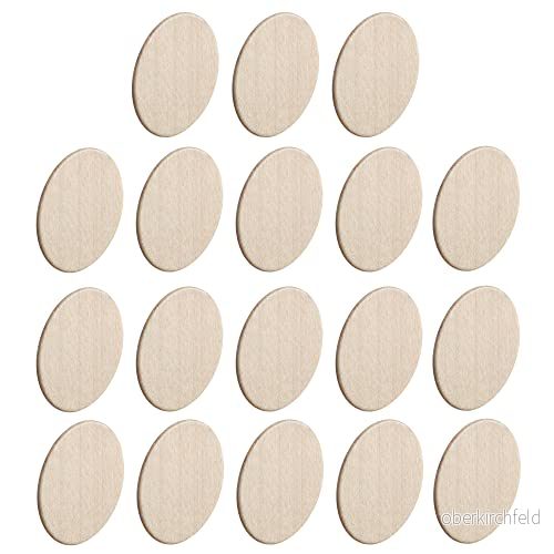cyclingcolors 26x självhäftande skruvskydd naturligt trä diameter 14 mm hål lock möbelbord husstol, lönn 3666690038609