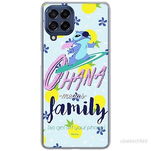 ERT GROUP mobiltelefonfodral för Samsung M33 5G originalt och officiellt licensierat Disney mönster Stitch 004 optimalt anpassad till formen på mobiltelefonen, fodral tillverkad av TPU plast 5905511340476