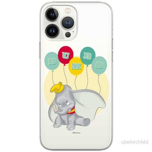 ERT GROUP mobiltelefonfodral för Xiaomi Redmi Note 11 Pro 5G/11 4G originalt och officiellt licensierat Disney mönster Dumbo 003, gedeeltelijk transparant 5904805629730