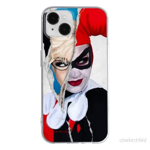 ERT GROUP mobiltelefonfodral för Apple Iphone 14 PLUS originalt och officiellt licensierat DC mönster Harley Quinn 007 optimalt anpassad till formen på mobiltelefonen, fodral tillverkad av TPU plast 5905131908810
