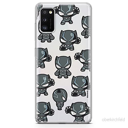 ERT GROUP mobiltelefonfodral för Samsung A41 originalt och officiellt licensierat Marvel mönster Black Panther 016 optimalt anpassad till formen på mobiltelefonen, gedeeltelijk transparant 5904805227493