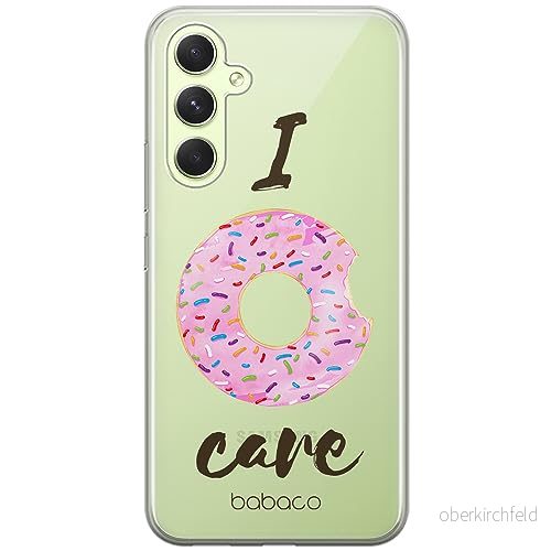 ERT GROUP mobiltelefonfodral för Samsung A54 5G originalt och officiellt licensierat Babaco mönster Donut 001 optimalt anpassad till formen på mobiltelefonen, gedeeltelijk transparant 5905511807320