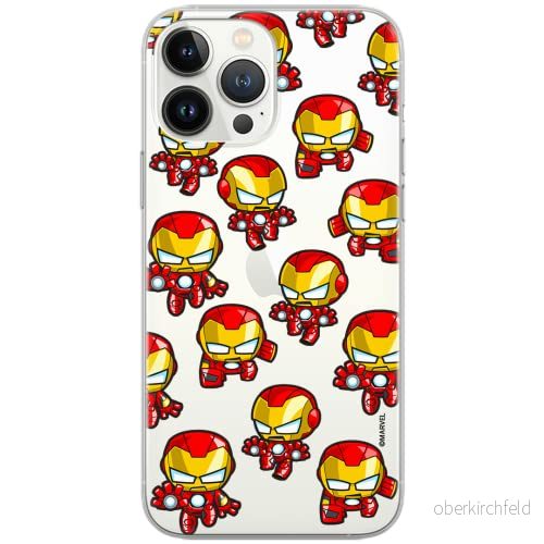 ERT GROUP mobiltelefonfodral för Samsung S10 originalt och officiellt licensierat Marvel mönster Iron Man 031 Vit optimalt anpassad till formen på mobiltelefonen, gedeeltelijk transparant 5904805154157