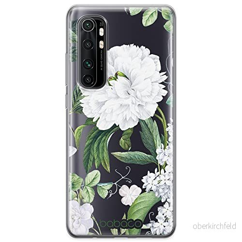 ERT GROUP mobiltelefonfodral för Xiaomi MI NOTE 10 Lite originalt och officiellt licensierat Babaco mönster Flowers 031 optimalt anpassad till formen på mobiltelefonen, gedeeltelijk transparant 5905131283047