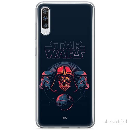 ERT GROUP mobiltelefonfodral för Samsung A70 originalt och officiellt licensierat Star Wars mönster 036 optimalt anpassad till formen på mobiltelefonen, fodral tillverkad av TPU plast 5903537343358