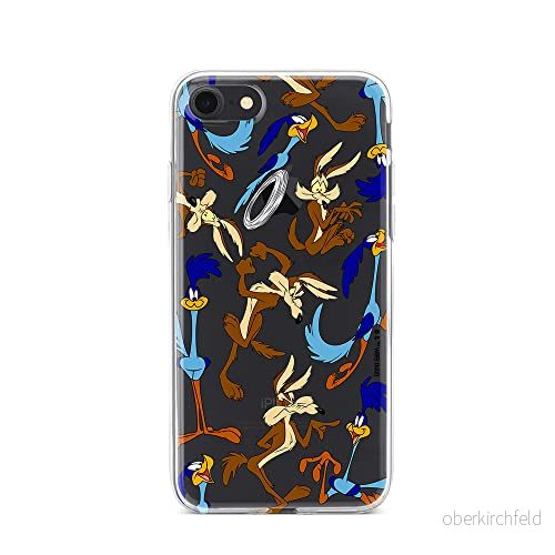 ERT GROUP mobiltelefonfodral för Iphone 7/8/ SE 2/ 3 originalt och officiellt licensierat Looney Tunes mönster 021 optimalt anpassad till formen på mobiltelefonen, gedeeltelijk transparant 5905511680695