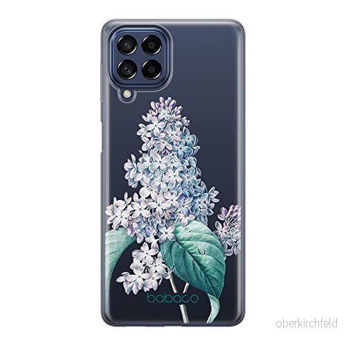 ERT GROUP mobiltelefonfodral för Samsung M33 5G originalt och officiellt licensierat Babaco mönster Flowers 024 optimalt anpassad till formen på mobiltelefonen, gedeeltelijk transparant 5905511354527