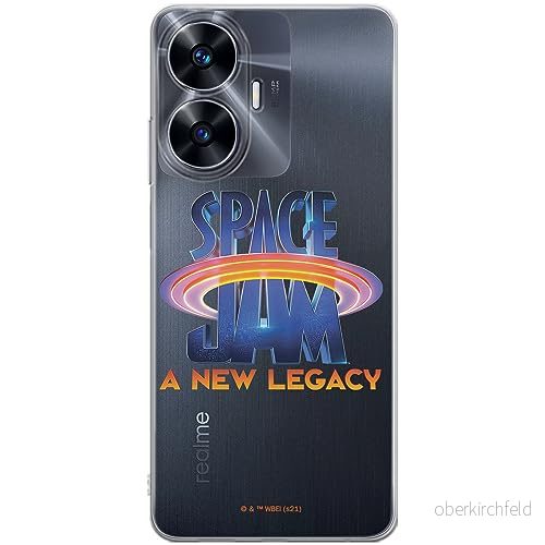 ERT GROUP mobiltelefonfodral för Realme C55 originalt och officiellt licensierat Looney Tunes mönster Space Jam 001 optimalt anpassad till formen på mobiltelefonen, gedeeltelijk transparant 5905511871628