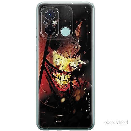 ERT GROUP mobiltelefonfodral för Xiaomi REDMI 12C/ 11A originalt och officiellt licensierat DC mönster Batman Who Laughs 005, fodral tillverkad av TPU plast 5905511841287