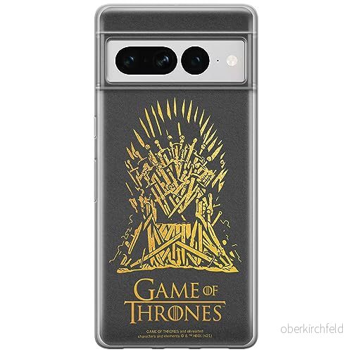 ERT GROUP mobiltelefonfodral för Google PIXEL 7 PRO originalt och officiellt licensierat Game of Thrones mönster 011 optimalt anpassad till formen på mobiltelefonen, fodral tillverkad av TPU plast 5905795168056