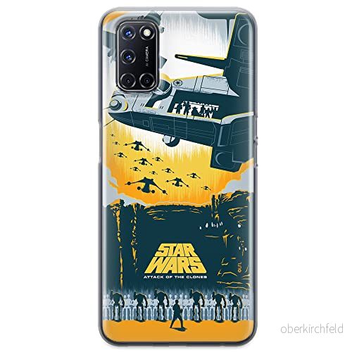 ERT GROUP mobiltelefonfodral för Oppo A92/ A72/ A52 originalt och officiellt licensierat Star Wars mönster 022 optimalt anpassad till formen på mobiltelefonen, fodral tillverkad av TPU plast 5903040207543