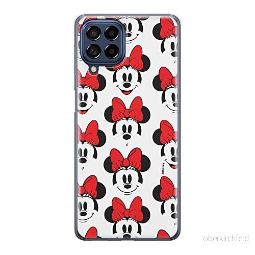 ERT GROUP mobiltelefonfodral för Samsung M33 5G originalt och officiellt licensierat Disney mönster Minnie 058 optimalt anpassad till formen på mobiltelefonen, fodral tillverkad av TPU plast 5905511350314