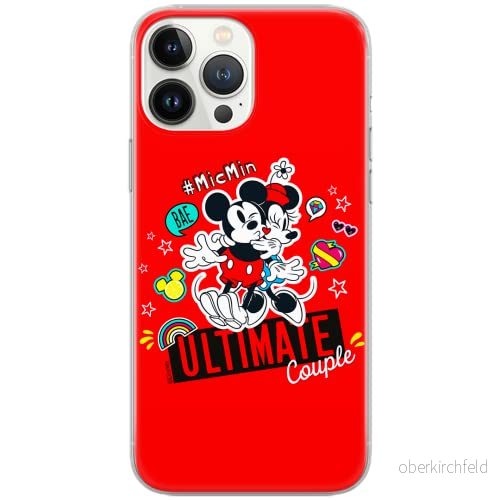 ERT GROUP mobiltelefonfodral för Samsung A13 4G originalt och officiellt licensierat Disney mönster Mickey & Minnie 012 optimalt anpassad till formen på mobiltelefonen, fodral tillverkad av TPU plast 5904805539756
