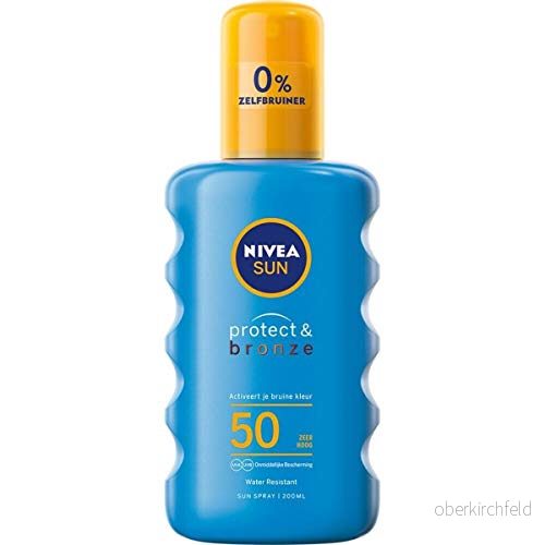 Nivea Protect & Bronze Sun Spray SPF 50, 200 ml 4005900460165