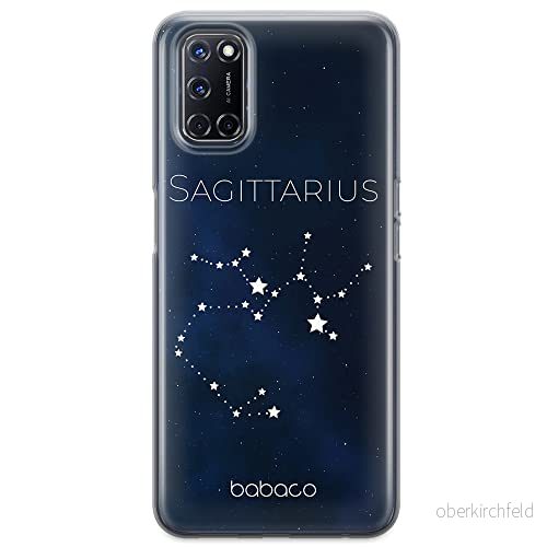 ERT GROUP mobiltelefonfodral för Oppo A92/ A72/ A52 originalt och officiellt licensierat Babaco mönster Zodiac Constellation 009 anpassad till formen på mobiltelefonen, fodral tillverkad av TPU plast 5903040206706