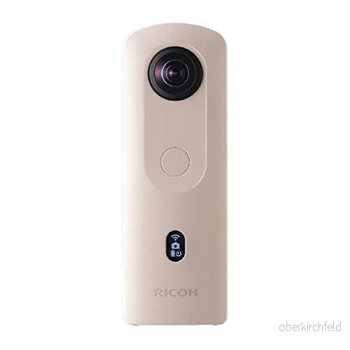 Ricoh THETA SC2 360 grader videokamera 4 K / 30 fps 12.0 MP blixt 14 GB internt flashminne Wireless LAN, Bluetooth beige 26649564055