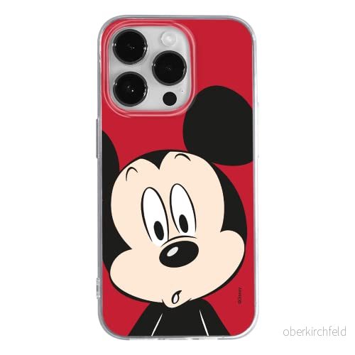 ERT GROUP mobiltelefonfodral för Apple Iphone 14 PRO originalt och officiellt licensierat Disney mönster Mickey 019 optimalt anpassad till formen på mobiltelefonen, fodral tillverkad av TPU plast 5905131912992