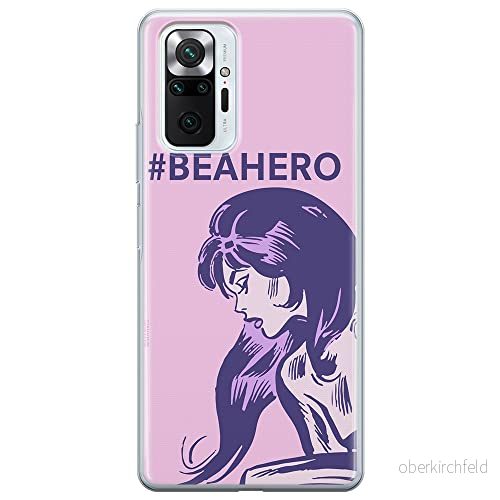 ERT GROUP mobiltelefonfodral för Xiaomi REDMI NOTE 10 PRO originalt och officiellt licensierat Marvel mönster Black Widow 004 anpassad till formen på mobiltelefonen, fodral tillverkad av TPU plast 5903932814088