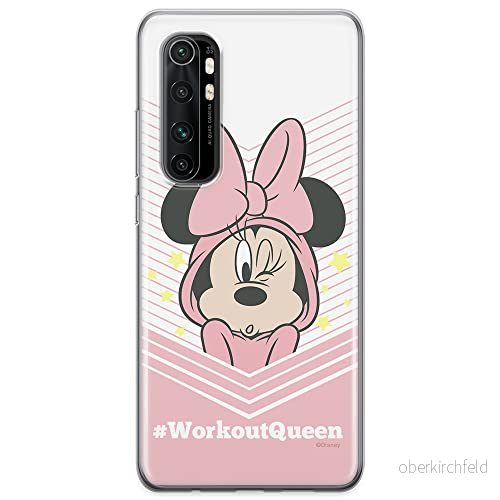 ERT GROUP mobiltelefonfodral för Xiaomi MI NOTE 10 Lite originalt och officiellt licensierat Disney mönster Minnie 053 optimalt anpassad till formen på mobiltelefonen, fodral tillverkad av TPU plast 5904805587320