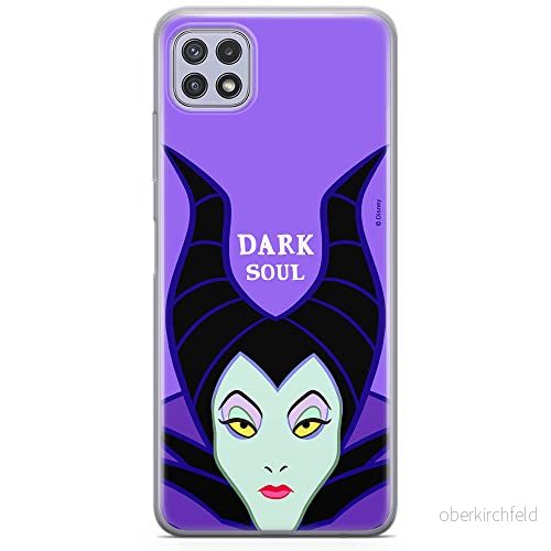 ERT GROUP mobiltelefonfodral för Samsung A22 5G originalt och officiellt licensierat Disney mönster Maleficent 001 optimalt anpassad till formen på mobiltelefonen, fodral tillverkad av TPU plast 5903932801835