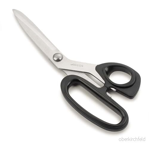 ARCOS Prochef Köksaxar i Rostfritt Stål 210mm och Handtag ABS. Saxar för att Klippa Separera Kött Grönsaker. Färg Svart 8421002185502
