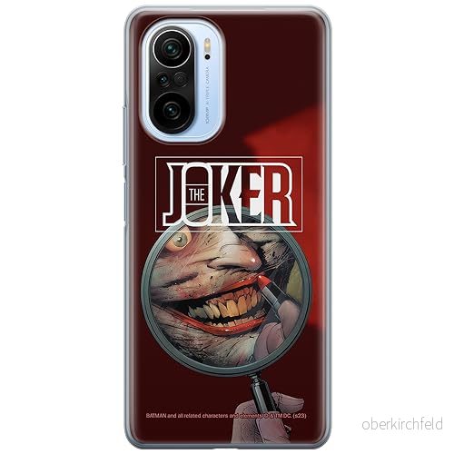 ERT GROUP mobiltelefonfodral för Xiaomi MI 11i/ REDMI K40/K40 PRO/POCO F3/ F3 PRO originalt och officiellt licensierat DC mönster Joker 022, fodral tillverkad av TPU plast 5905795056728