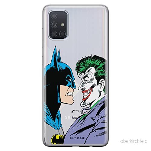ERT GROUP mobiltelefonfodral för Samsung A71 originalt och officiellt licensierat DC mönster Batman & Joker 005 optimalt anpassad till formen på mobiltelefonen, gedeeltelijk transparant 5905131501486