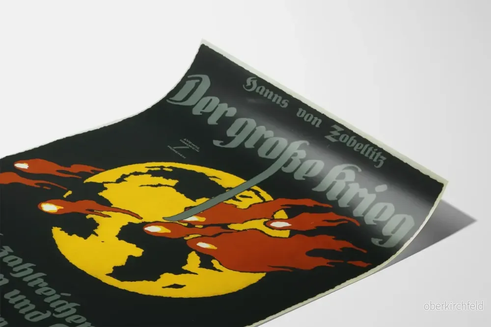 Vintageposter Der Große Krieg - Grafisk väggdekoration - Bild 3