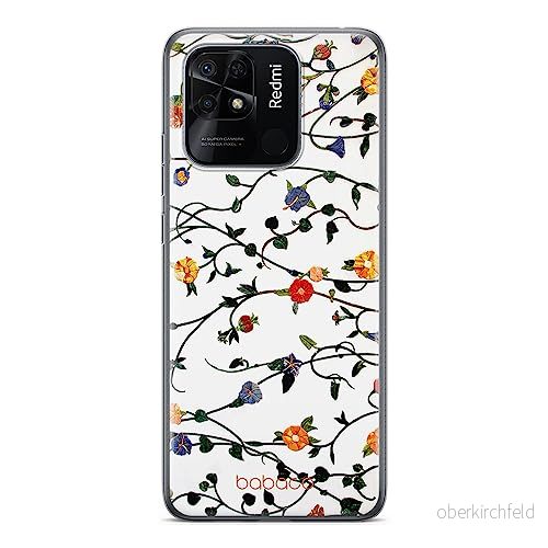 ERT GROUP mobiltelefonfodral för Xiaomi REDMI 10C originalt och officiellt licensierat Babaco mönster Flowers 008 optimalt anpassad till formen på mobiltelefonen, fodral tillverkad av TPU plast 5905511542184