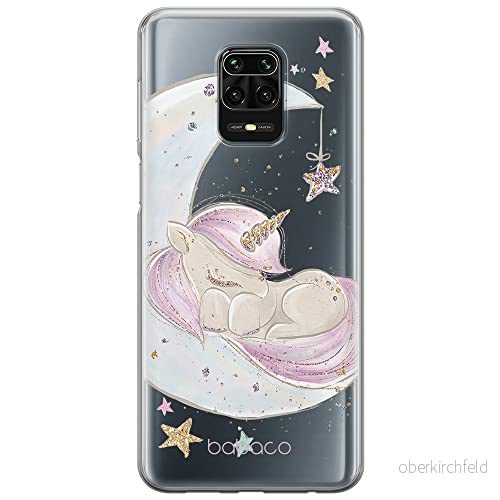 ERT GROUP mobiltelefonfodral för Xiaomi REDMI NOTE 9 PRO/ 9S originalt och officiellt licensierat Babaco mönster Unicorn 003 optimalt anpassad till formen på mobiltelefonen, gedeeltelijk transparant 5903040314395