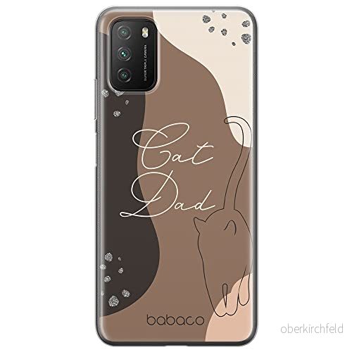 ERT GROUP mobiltelefonfodral för Xiaomi REDMI 9T/ POCO M3 originalt och officiellt licensierat Babaco mönster Cats 010 optimalt anpassad till formen på mobiltelefonen, fodral tillverkad av TPU plast 5905131093257