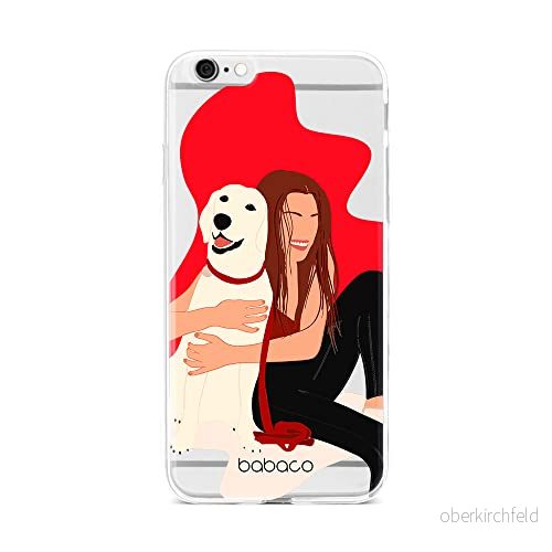 ERT GROUP mobiltelefonfodral för Iphone 6 PLUS originalt och officiellt licensierat Babaco mönster Dogs 006 optimalt anpassad till formen på mobiltelefonen, gedeeltelijk transparant 5905131010339