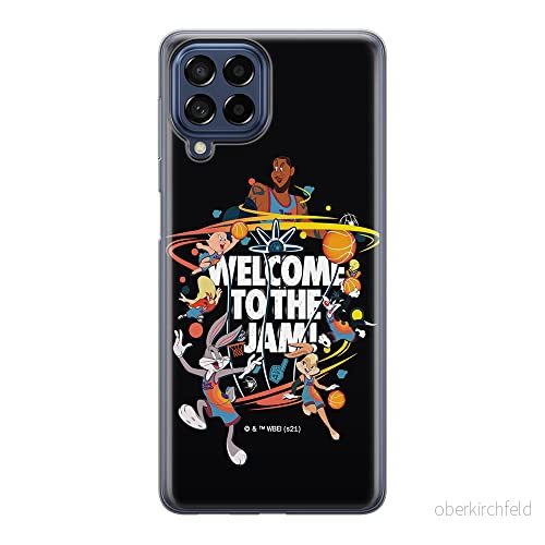 ERT GROUP mobiltelefonfodral för Samsung M53 5G originalt och officiellt licensierat Looney Tunes mönster Space Jam 003 optimalt anpassad till formen på mobiltelefonen, fodral tillverkad av TPU plast 5905511391706